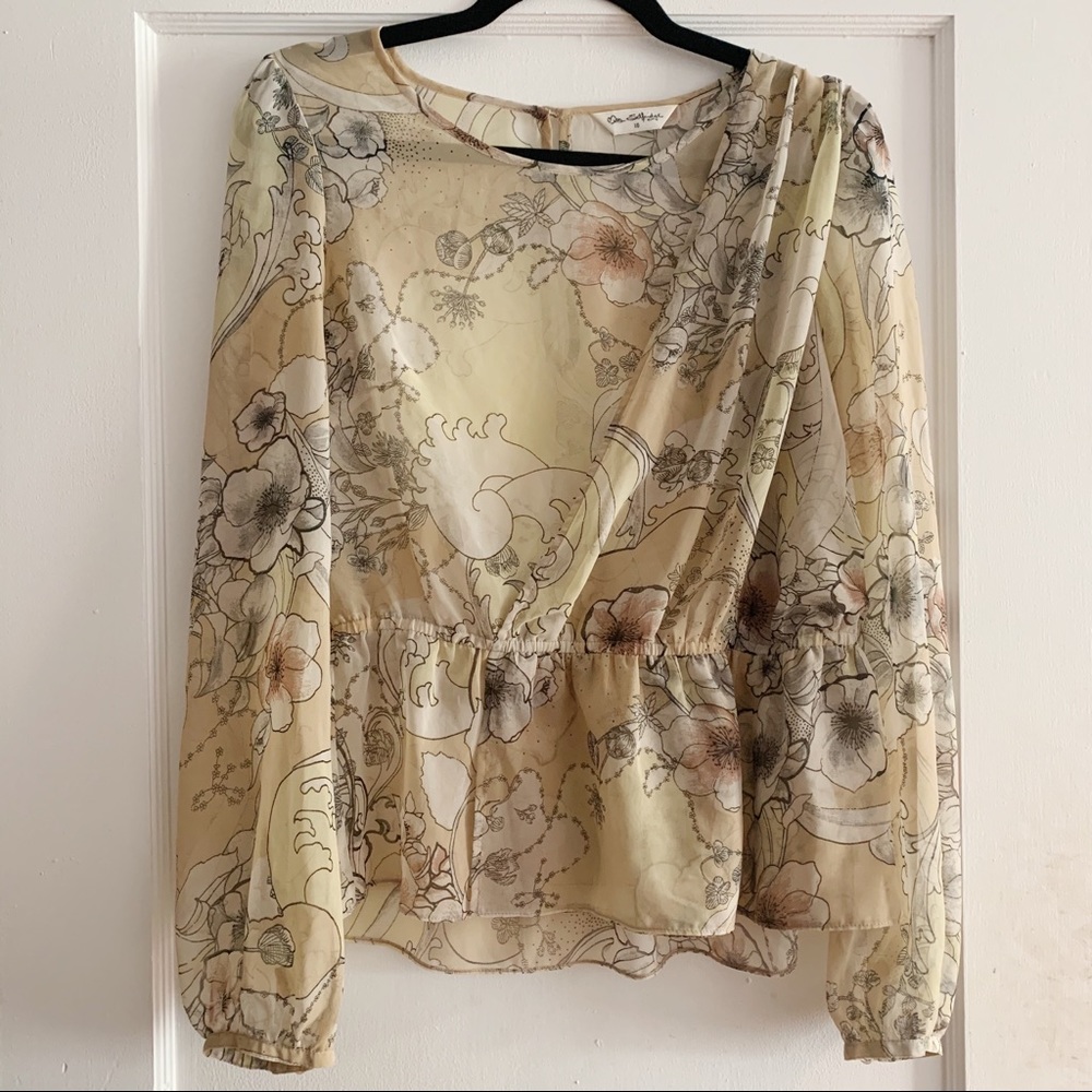 Miss Selfridge Sheer Top